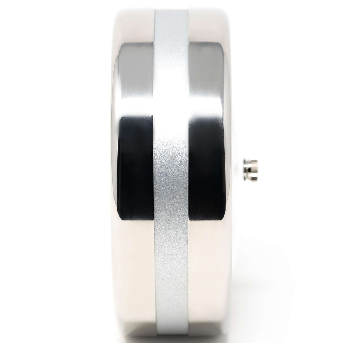 Barigo Orion Barometer | Polished Chrome with Silver Face | 100 mm |823RFPO