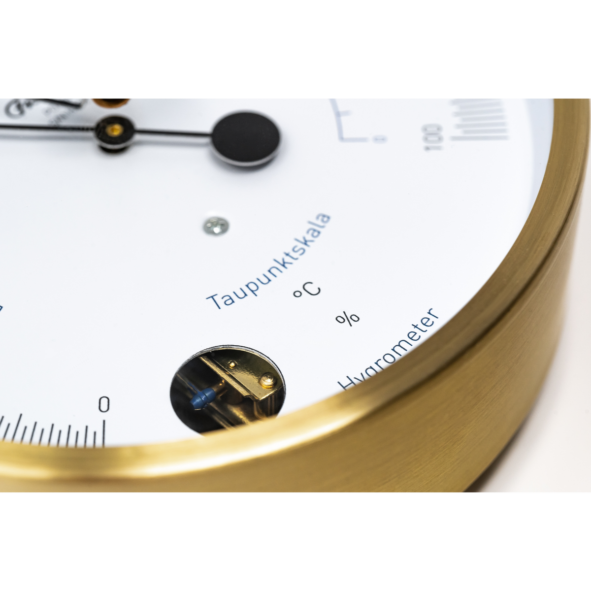 Designer POLAR Instruments - Hygrometer Brushed Brass