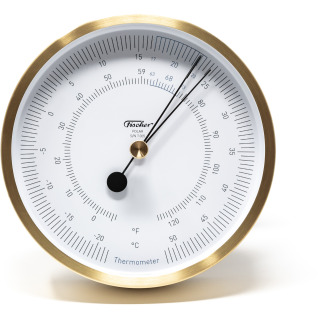 Designer POLAR Instruments - Thermometer Polished Brass