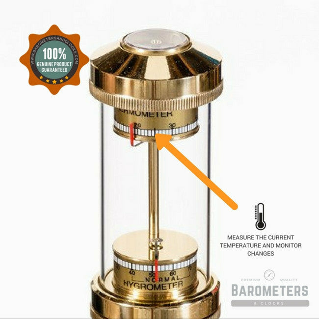 Limited Edition Brass Weather Pillar – Yesteryear Collection