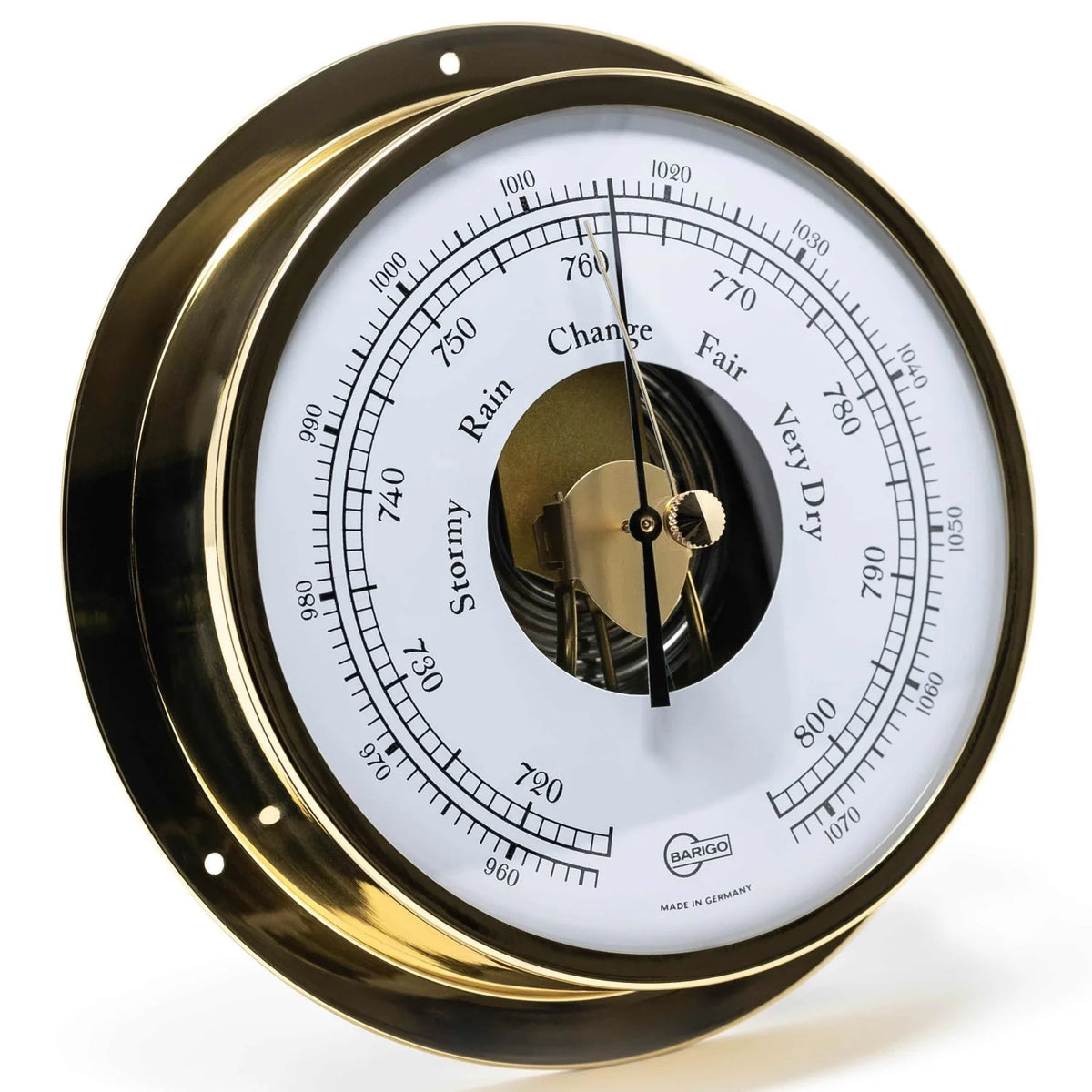 Barigo Viking 155mm Ships Clock &amp; Barometer Combo