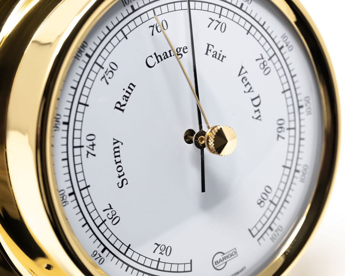 Barigo Regatta Barometer 184MS – Polished Brass (125 mm)