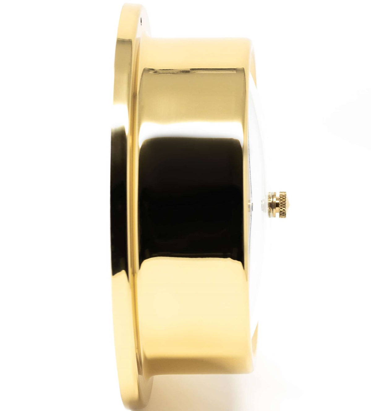 Barigo Regatta Quartz Clock with Radio Sectors 684MSFS – Polished Brass (125 mm)