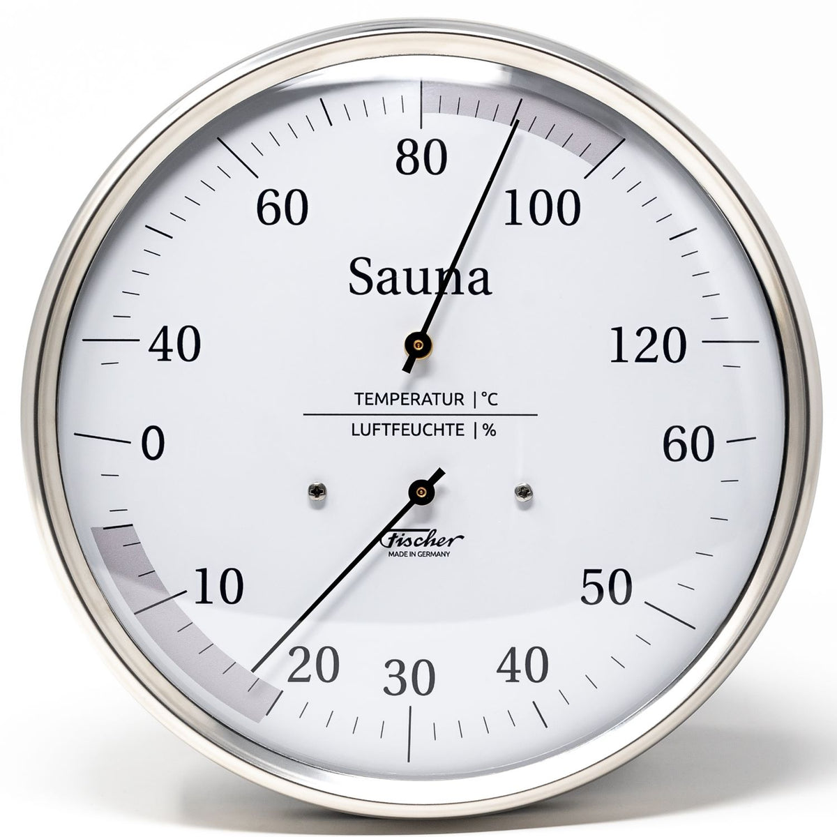 Sauna - thermometer &amp; hygrometer 130mm