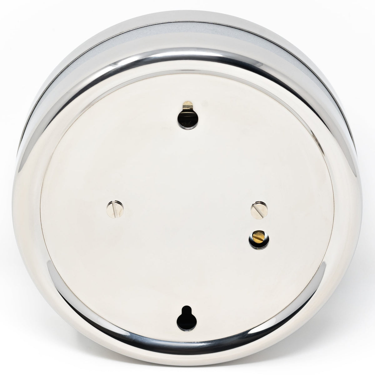 Barigo Orion Barometer | Polished Chrome with Silver Face | 100 mm |823RFPO