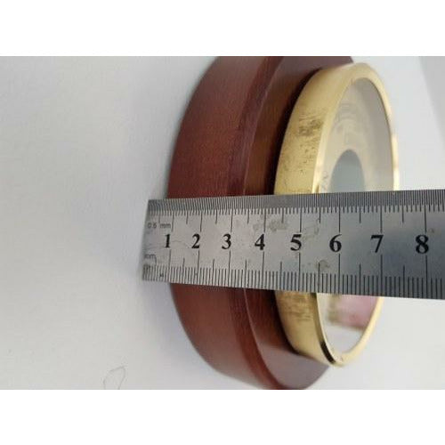 Classic Mahogany &amp; Brass  170mm Fischer Barometer