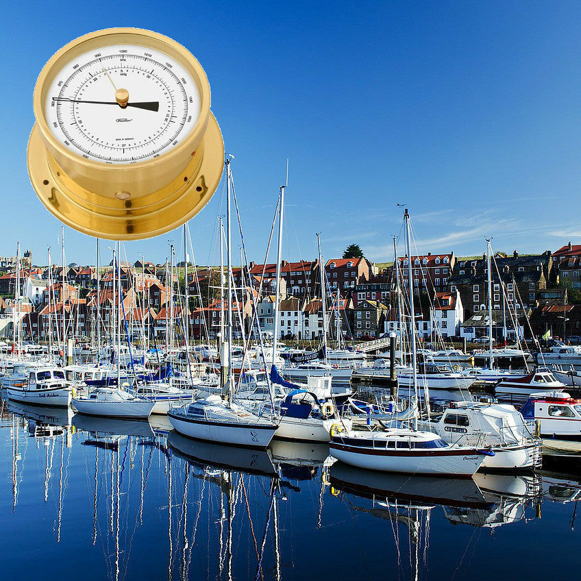 Fischer Nautical brass Barometer